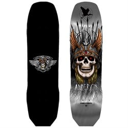 Powell Peralta Andy Anderson Pro Heron Silver Foil 8.45 Skateboard Deck