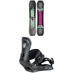 Rome Slapstick Snowboard ​+ Nitro Charger Snowboard Bindings - Kids'