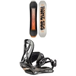 Rome Minishred Snowboard ​+ Nitro Mini Charger Snowboard Bindings - Kids