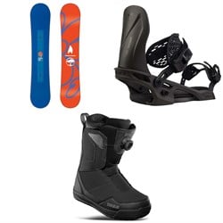 Arbor Relapse Snowboard ​+ Spruce Snowboard Bindings ​+ thirtytwo Shifty Boa Snowboard Boots 2025