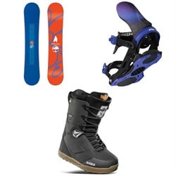 Arbor Relapse Snowboard ​+ Hemlock Snowboard Bindings ​+ thirtytwo Lashed x Volcom Snowboard Boots 2025