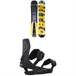 Nitro Beast Snowboard ​+ Ride A-6 Snowboard Bindings 2025