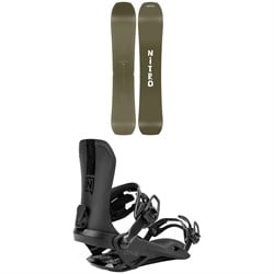 Nitro Banker Snowboard ​+ One Snowboard Bindings 2025