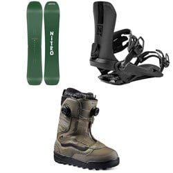 Nitro Banker Snowboard ​+ One Snowboard Bindings ​+ Vans Verse Snowboard Boots 2025