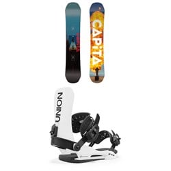 CAPiTA Defenders Of Awesome Snowboard ​+ Union STR Snowboard Bindings 2025