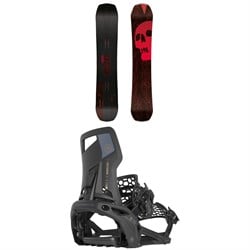 CAPiTA The Black Snowboard Of Death Snowboard ​+ Nidecker Supermatic Snowboard Bindings 2025