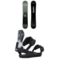 CAPiTA Super DOA Snowboard ​+ Ride A-10 Snowboard Bindings 2025