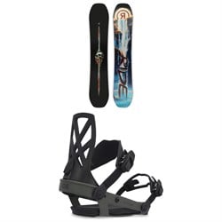 Ride Shadowban Snowboard ​+ A-4 Snowboard Bindings 2025