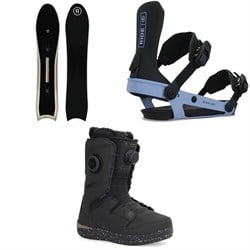 Ride Peace Seeker Snowboard ​+ AL-6 Snowboard Bindings ​+ Karmyn Zonal Snowboard Boots - Women's 2025