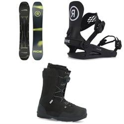 Ride Manic Snowboard ​+ C-2 Snowboard Bindings ​+ Jackson Snowboard Boots 2025