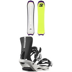 Salomon Dancehaul Grom Snowboard ​+ Rhythm Jr Snowboard Bindings - Kids'