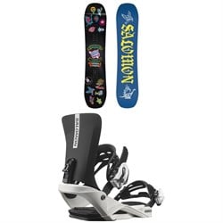 Salomon Grail Snowboard ​+ Rhythm Jr Snowboard Bindings - Kids'