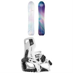 Nidecker Mellow Snowboard ​+ Supermatic Snowboard Bindings 2025