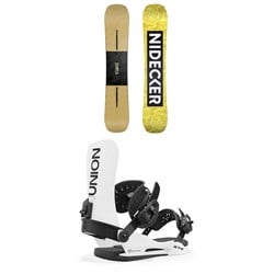 Nidecker Sensor Team Snowboard ​+ Union STR Snowboard Bindings 2025