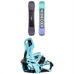 Nidecker Sensor Snowboard ​+ Supermatic Snowboard Bindings  - Women's 2025