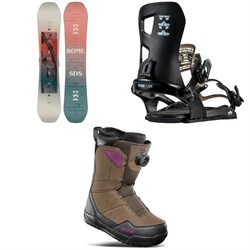 Rome Royal Snowboard ​+ Flare Snowboard Bindings ​+ thirtytwo Shifty Boa Snowboard Boots - Women's