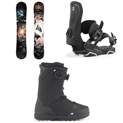 Lib Tech T. Rice Pro Snowboard ​+ Union Force Snowboard Bindings ​+ K2 Maysis Snowboard Boots 2025