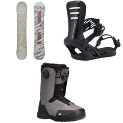 K2 Gateway Pop Snowboard ​+ Formula Snowboard Bindings ​+ Maysis Snowboard Boots 2025