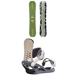K2 Lime Lite Snowboard ​+ Cassette Snowboard Bindings - Women's 2025