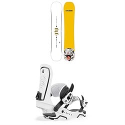 Burton Process Flying V Snowboard ​+ Union Force Snowboard Bindings 2025