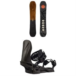 Arbor Element Snowboard ​+ Spruce Snowboard Bindings 2025