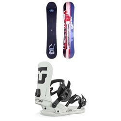 Sims ATV Pro Snowboard 2024 ​+ Union Strata Snowboard Bindings