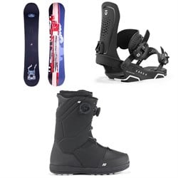 Sims ATV Pro Snowboard ​+ Union Force Snowboard Bindings ​+ K2 Maysis Snowboard Boots