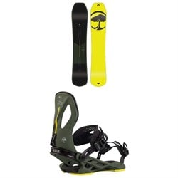 Arbor Carbon Coda Snowboard ​+ Cypress Snowboard Bindings  2025