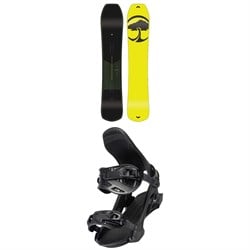 Arbor Carbon Coda Snowboard ​+ Hemlock Snowboard Bindings