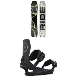 Ride MTNpig Snowboard ​+ A-6 Snowboard Bindings 2025