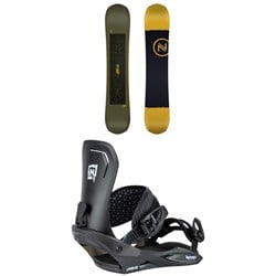 Nidecker Micron Sensor Snowboard ​+ Nitro Charger Snowboard Bindings - Kids' 2025