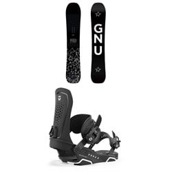GNU Banked Country C3 Snowboard ​+ Union Force Snowboard Bindings 2025