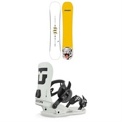 Burton Process Flying V Snowboard ​+ Union Strata Snowboard Bindings 2025