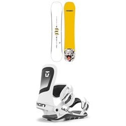 Burton Process Snowboard ​+ Union Ultra Snowboard Bindings 2025