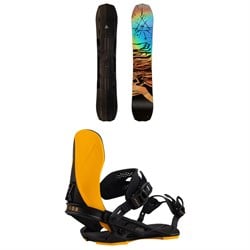 Arbor Bryan Iguchi Pro Snowboard ​+ Hemlock Snowboard Bindings 2025