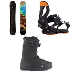 Arbor Bryan Iguchi Pro Snowboard ​+ Cypress Snowboard Bindings ​+ K2 Maysis Snowboard Boots 2025