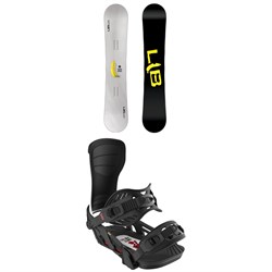 Lib Tech Skate Banana BTX Snowboard - Blem ​+ Bent Metal Axtion Snowboard Bindings 2025