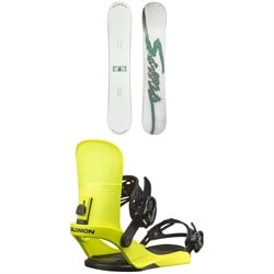 Sims Bowl Squad Snowboard ​+ Salomon EDB Snowboard Bindings 2025