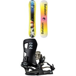 Bataleon Distortia Snowboard ​+ Rome Flare Snowboard Bindings - Women's