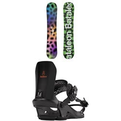 Bataleon Fun.Kink Snowboard ​+ Fly Snowboard Bindings 2025