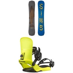 Sims Distortion Snowboard ​+ Salomon EDB Snowboard Bindings 2025