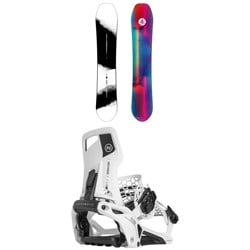 Burton Family Tree High Fidelity Snowboard ​+ Nidecker Supermatic Snowboard Bindings 2025