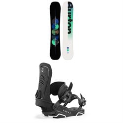 Burton Custom Flying V Snowboard ​+ Union Force Snowboard Bindings 2025