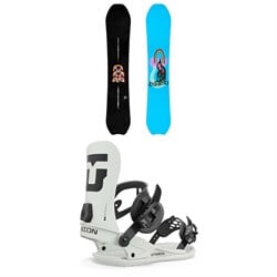 Burton Deep Thinker Snowboard ​+ Union Strata Snowboard Bindings 2025