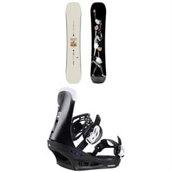 Burton Good Company Snowboard ​+ Freestyle Snowboard Bindings 2025