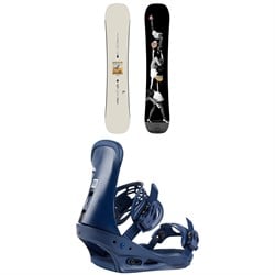 Burton Good Company Snowboard ​+ Freestyle Snowboard Bindings 2025