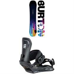 Burton Feelgood Smalls Snowboard ​+ Nitro Charger Snowboard Bindings - Kids'