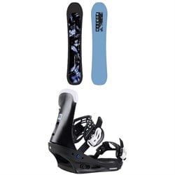 Burton Cartographer Snowboard ​+ Freestyle Snowboard Bindings 2025
