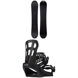 Season Kin Snowboard ​+ Flux EM Snowboard Bindings
