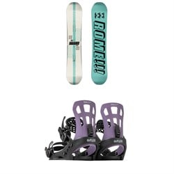Rome Hype Snowboard ​+ Flux EM Snowboard Bindings - Women's 2024